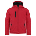 Red - Front - Clique Mens Padded Soft Shell Jacket