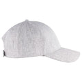 Ash - Side - Clique Unisex Adult Melange Cap