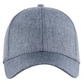 Navy - Front - Clique Unisex Adult Melange Cap