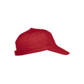 Red - Side - Clique Unisex Adult Texas Cap