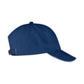 Navy - Side - Clique Unisex Adult Davis Cap