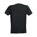Black - Back - Clique Mens Stretch T-Shirt