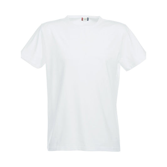 White - Front - Clique Mens Stretch T-Shirt
