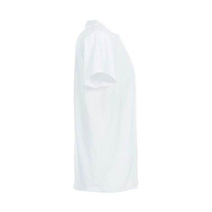 White - Side - Clique Mens Stretch T-Shirt