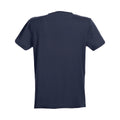 Dark Navy - Back - Clique Mens Stretch T-Shirt