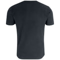 Black - Back - Clique Mens Premium T-Shirt
