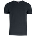 Black - Front - Clique Mens Premium T-Shirt