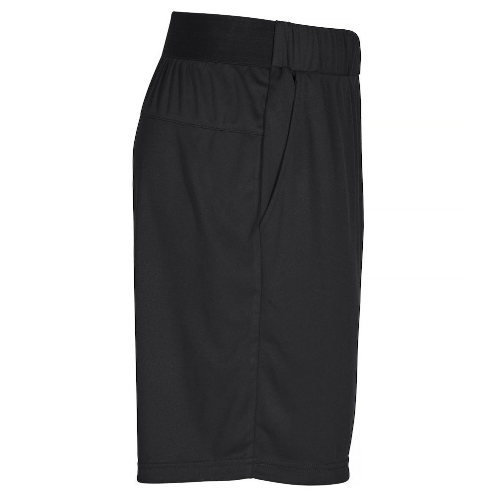 Black - Lifestyle - Clique Unisex Adult Plain Active Shorts