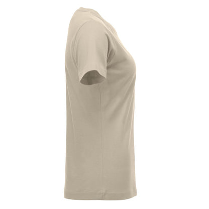 Light Khaki - Side - Clique Womens-Ladies New Classic T-Shirt