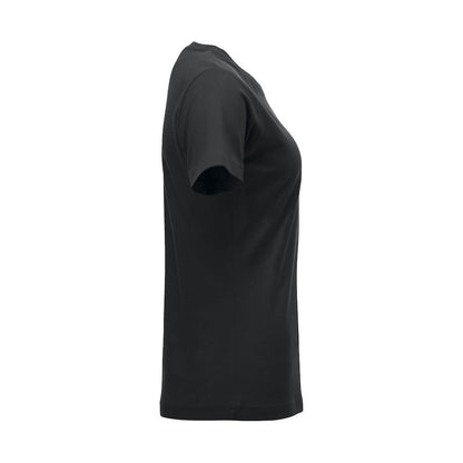 Black - Side - Clique Womens-Ladies New Classic T-Shirt