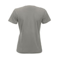 Silver - Back - Clique Womens-Ladies New Classic T-Shirt