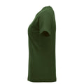 Bottle Green - Side - Clique Womens-Ladies New Classic T-Shirt