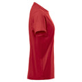 Red - Side - Clique Womens-Ladies Premium T-Shirt