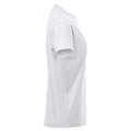 White - Side - Clique Womens-Ladies Premium T-Shirt
