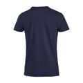 Dark Navy - Back - Clique Mens Premium T-Shirt