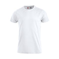 White - Front - Clique Mens Premium T-Shirt