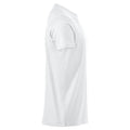 White - Side - Clique Mens Premium T-Shirt