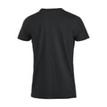 Black - Back - Clique Mens Premium T-Shirt