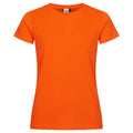 Visibility Orange - Front - Clique Womens-Ladies New Classic T-Shirt