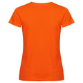 Visibility Orange - Back - Clique Womens-Ladies New Classic T-Shirt