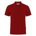 Dark Red - Front - Harvest Mens Neptune Polo Shirt