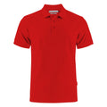 Red - Front - Harvest Mens Neptune Polo Shirt
