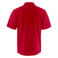 Red - Back - Harvest Mens Neptune Polo Shirt