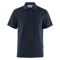 Navy - Front - Harvest Mens Neptune Polo Shirt