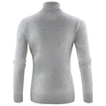 Grey Melange - Back - Harvest Womens-Ladies Ashland Turtle Neck Pullover