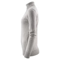 Grey Melange - Side - Harvest Womens-Ladies Ashland Turtle Neck Pullover