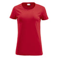 Red - Front - Clique Womens-Ladies Carolina T-Shirt