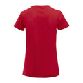 Red - Back - Clique Womens-Ladies Carolina T-Shirt