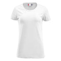 White - Front - Clique Womens-Ladies Carolina T-Shirt