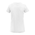 White - Back - Clique Womens-Ladies Carolina T-Shirt