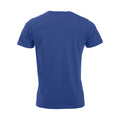 Blue - Back - Clique Mens New Classic Melange T-Shirt