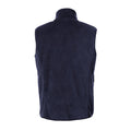 Dark Navy - Back - Clique Unisex Adult Basic Polar Fleece Vest Top