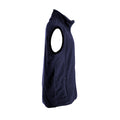 Dark Navy - Side - Clique Unisex Adult Basic Polar Fleece Vest Top