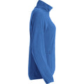 Royal Blue - Side - Clique Womens-Ladies Basic Microfleece Jacket