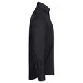 Black - Side - Clique Mens Stretch Formal Shirt