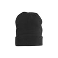 Black - Front - Clique Unisex Adult Hubert Knitted Beanie