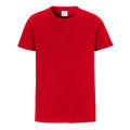 Red - Front - Cottover Mens Round Neck Slim T-Shirt