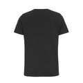 Black - Back - Cottover Mens Round Neck Slim T-Shirt