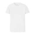 White - Front - Cottover Mens Round Neck Slim T-Shirt