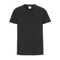 Black - Front - Cottover Mens Round Neck Slim T-Shirt