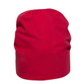 Red - Front - Clique Unisex Adult SACO Beanie