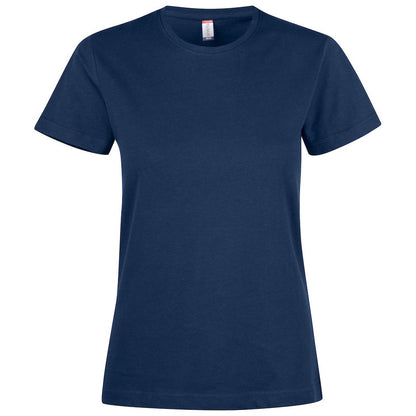 Dark Navy - Front - Clique Womens-Ladies Premium T-Shirt