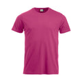 Bright Cerise - Front - Clique Mens New Classic T-Shirt