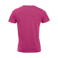 Bright Cerise - Back - Clique Mens New Classic T-Shirt