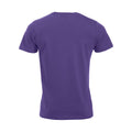 Bright Lilac - Back - Clique Mens New Classic T-Shirt