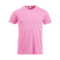 Bright Pink - Front - Clique Mens New Classic T-Shirt